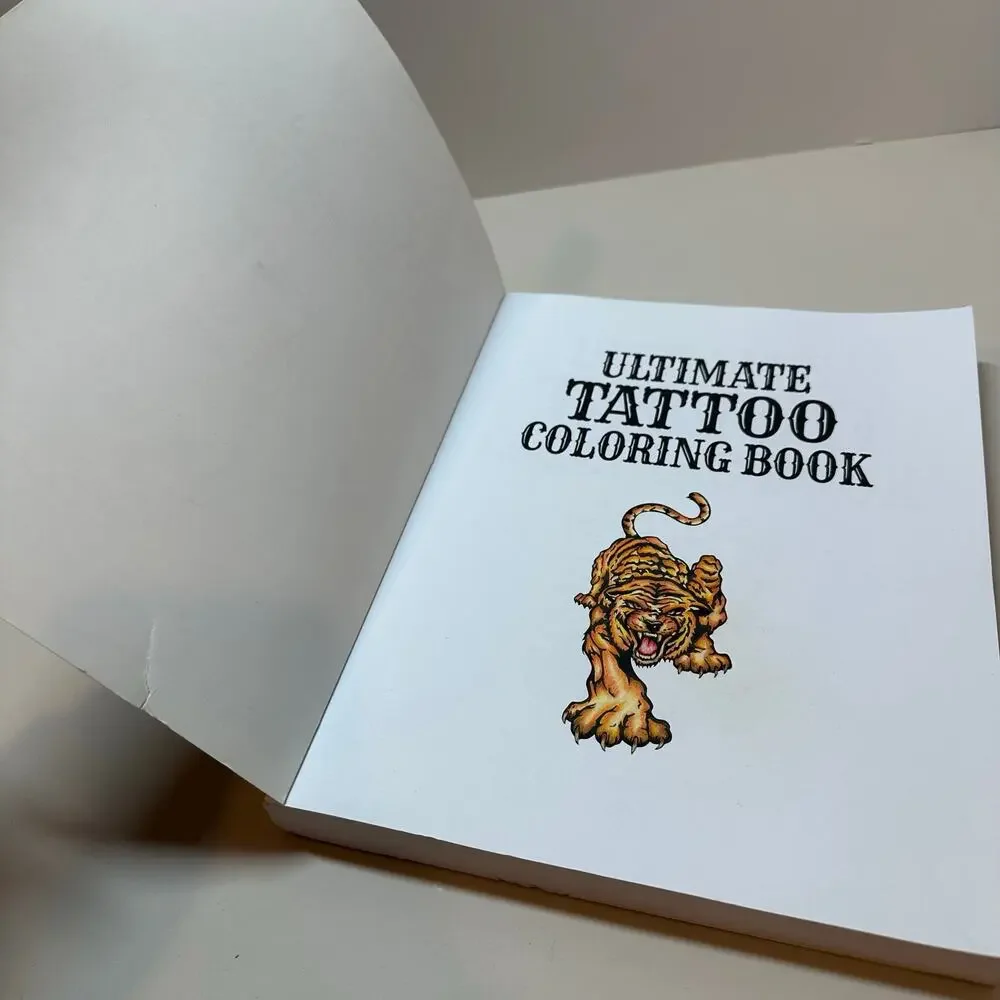 Ulitmate Tattoo Coloring Book Coster Patience Chartwell